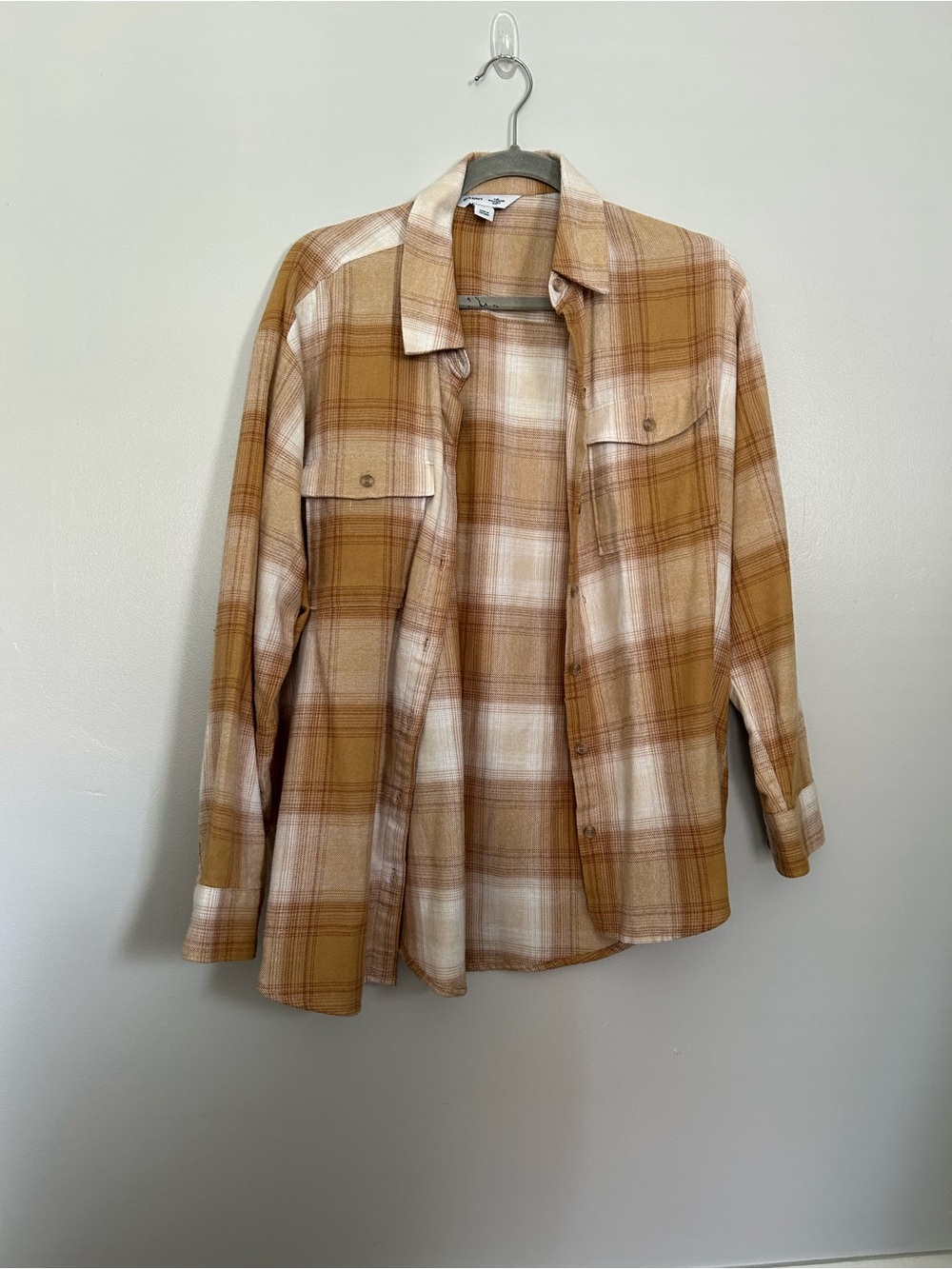 Old Navy Striped Flannel Boyfriend Shirt